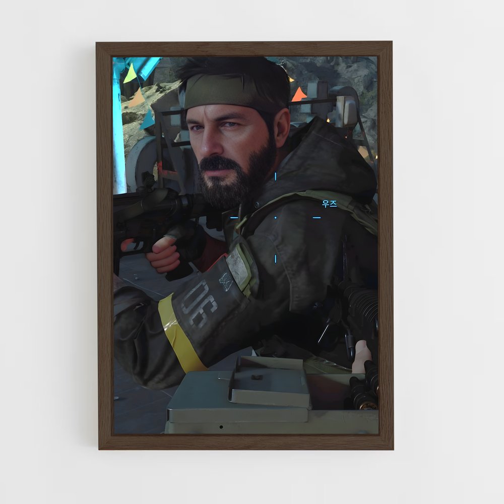 Poster Frank Woods: Sniper's Focus – affiche Call of Duty (vue 5)